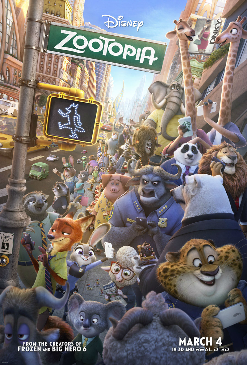 Illustration for article titled Disney's Zootopia Parodies Star Wars and Jurassic World In These Ultra Cute Posters